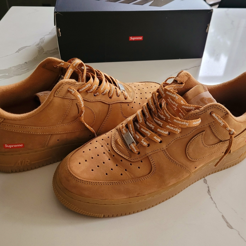 Air Force 1 low wsp tan Supreme